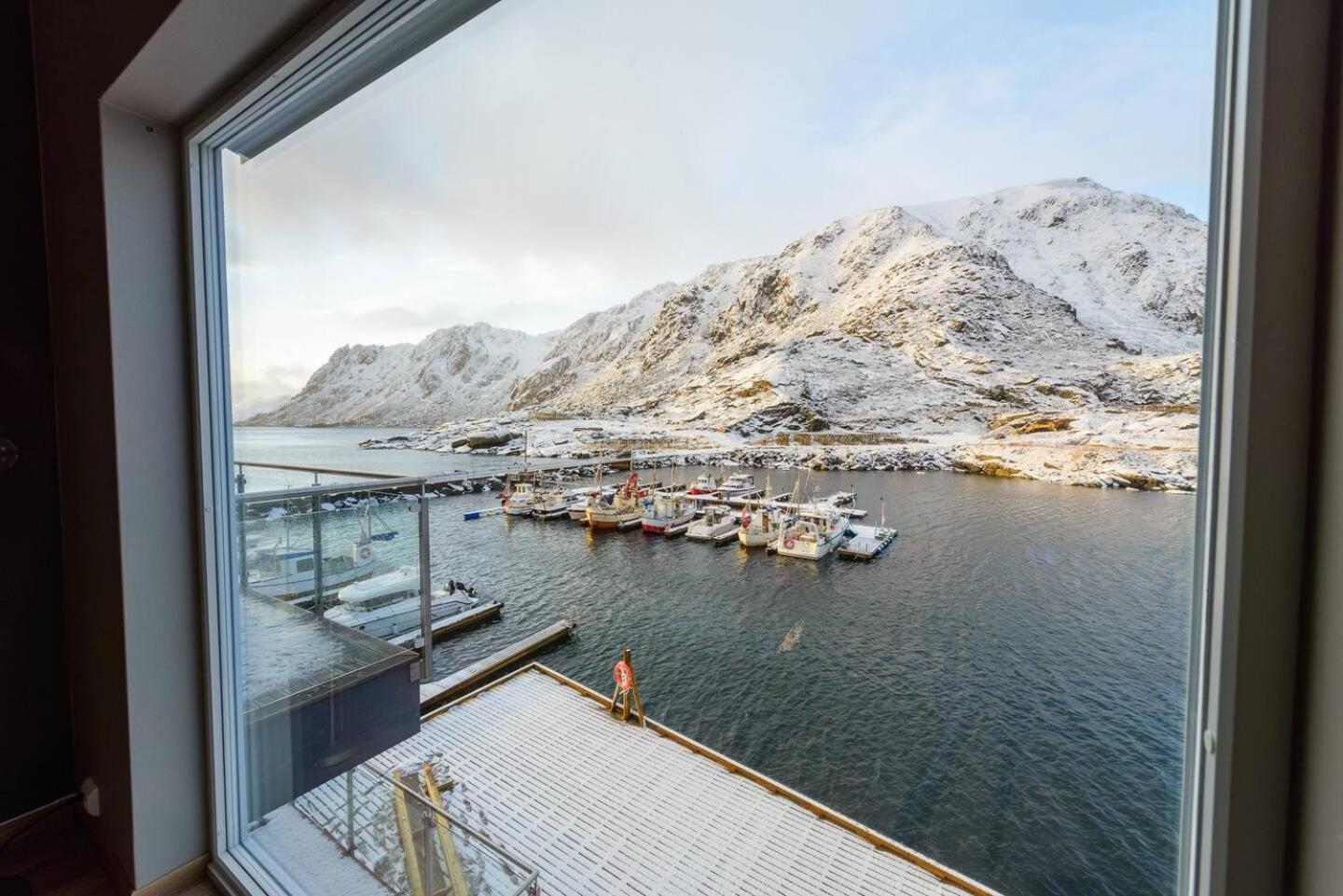 Lofoten seaview Ballstad Exterior foto