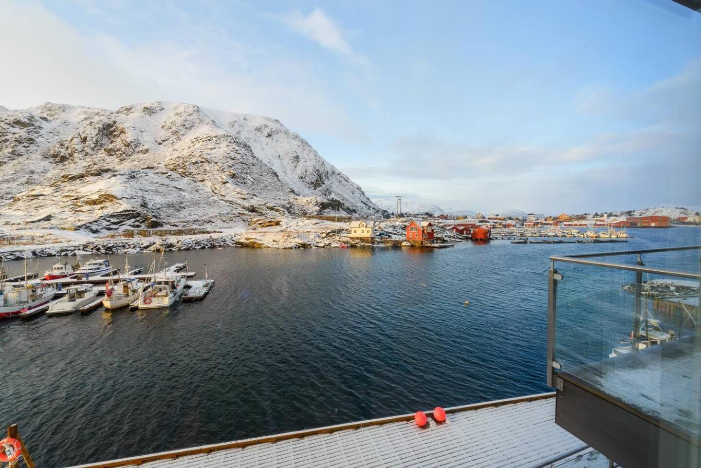 Lofoten seaview Ballstad Exterior foto