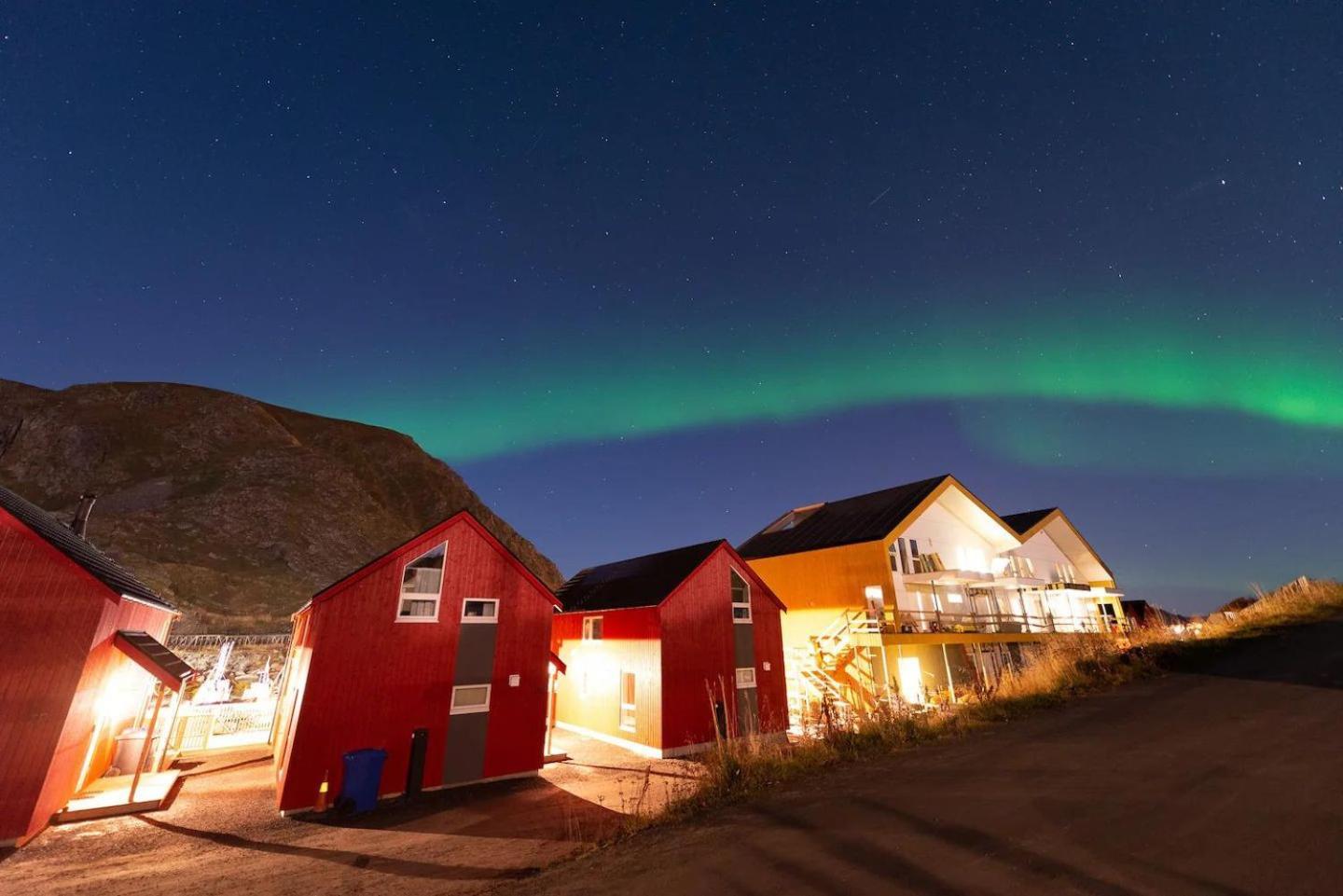 Lofoten seaview Ballstad Exterior foto