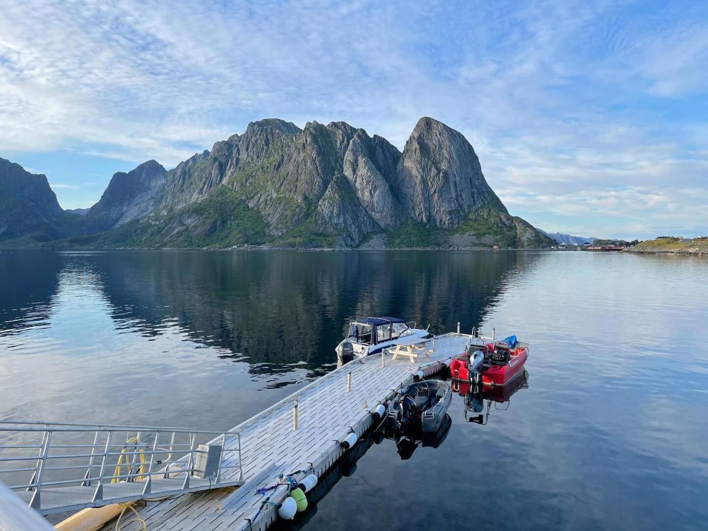 Lofoten seaview Ballstad Exterior foto