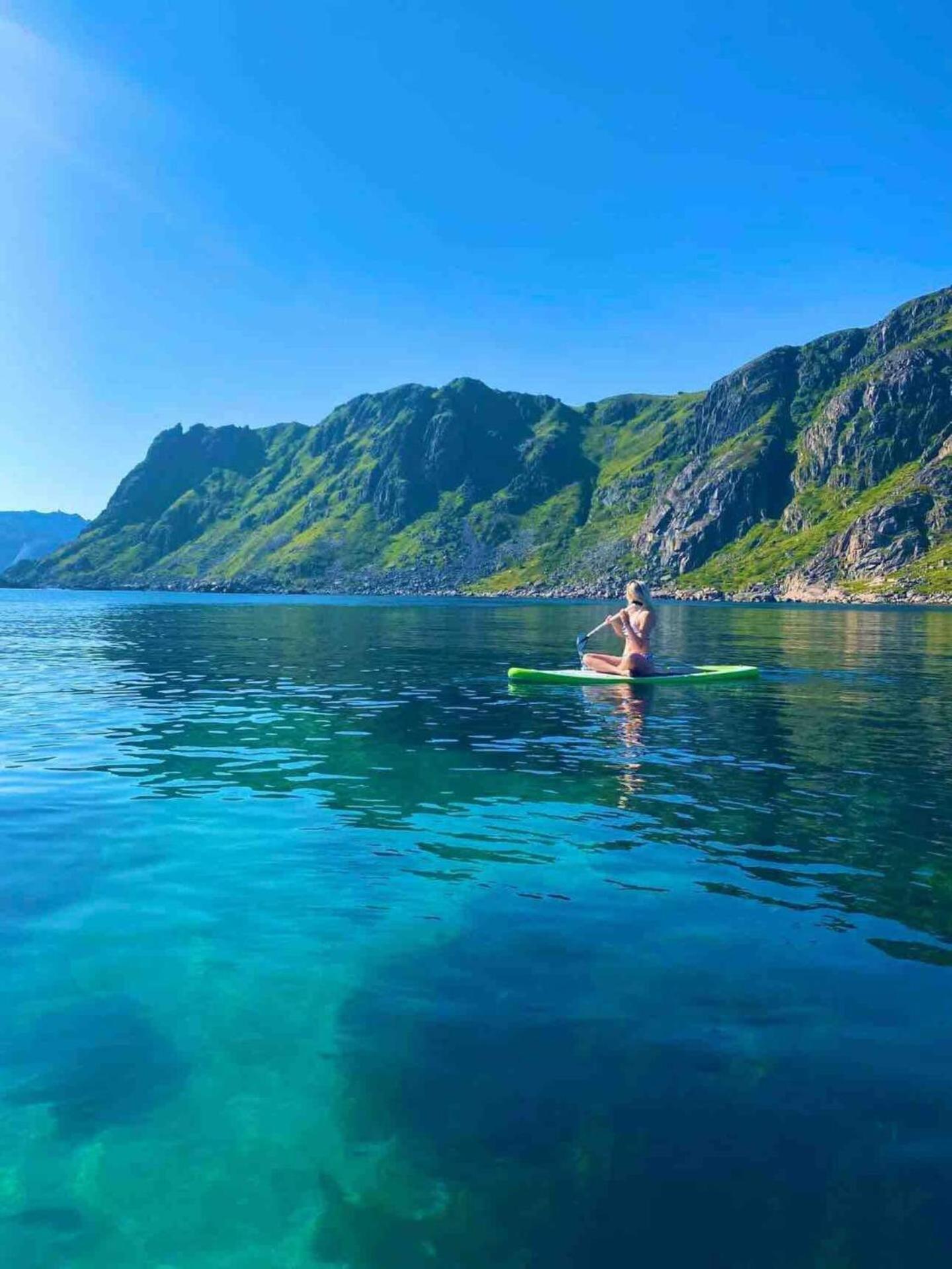 Lofoten seaview Ballstad Exterior foto