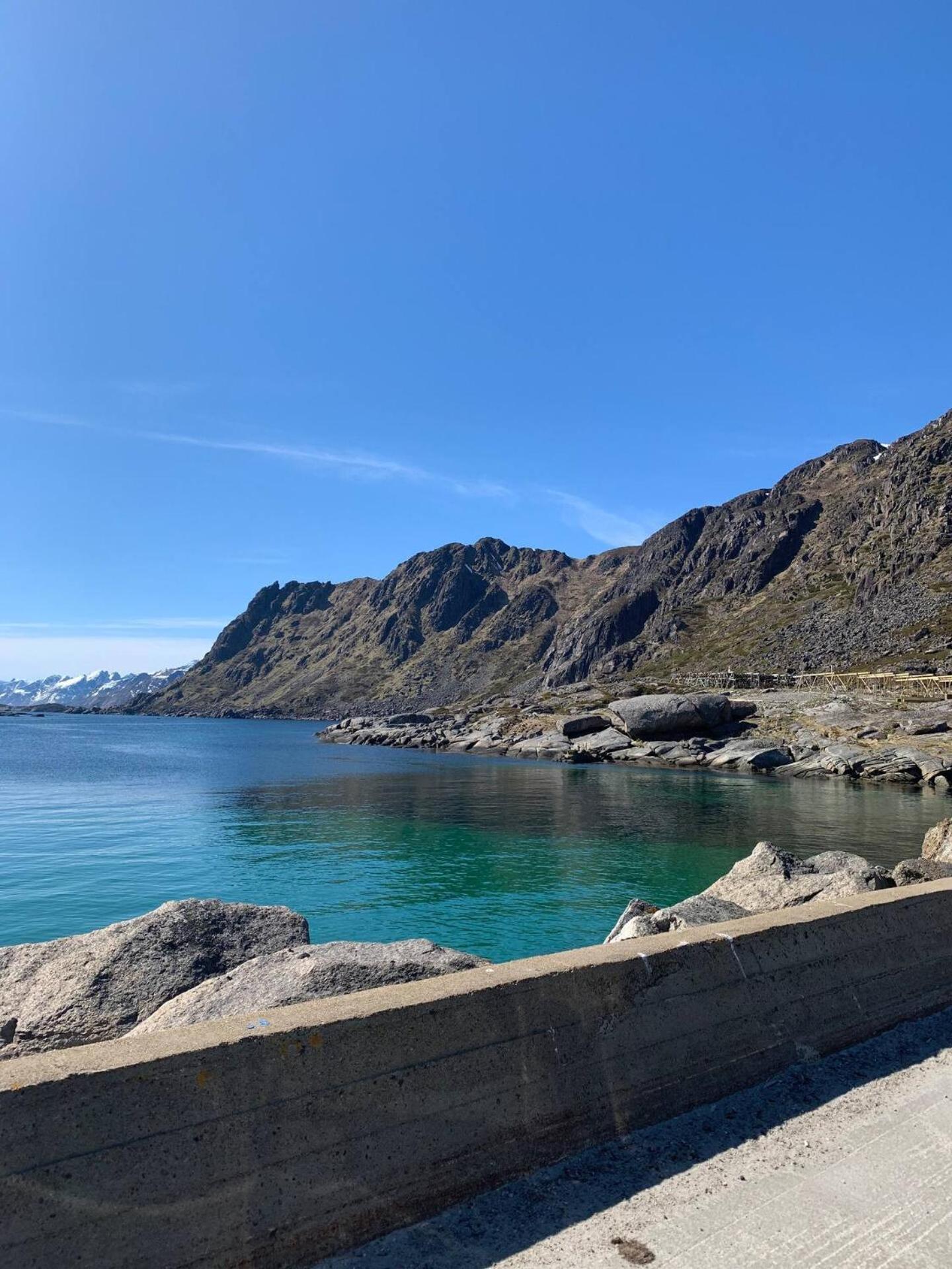 Lofoten seaview Ballstad Exterior foto