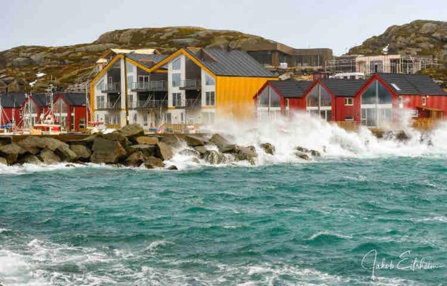 Lofoten seaview Ballstad Exterior foto